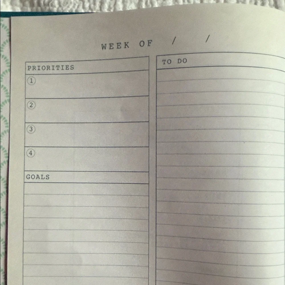 Elegant Teal Notebook with Pen Set(4)